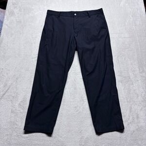 Lululemon Commission Pant Classic Black Men's 38 Technical Performance Trousers